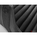 LUIMOTO (Classic) Rider Seat Covers for the HARLEY DAVIDSON Road Glide / Street Glide (2011+)